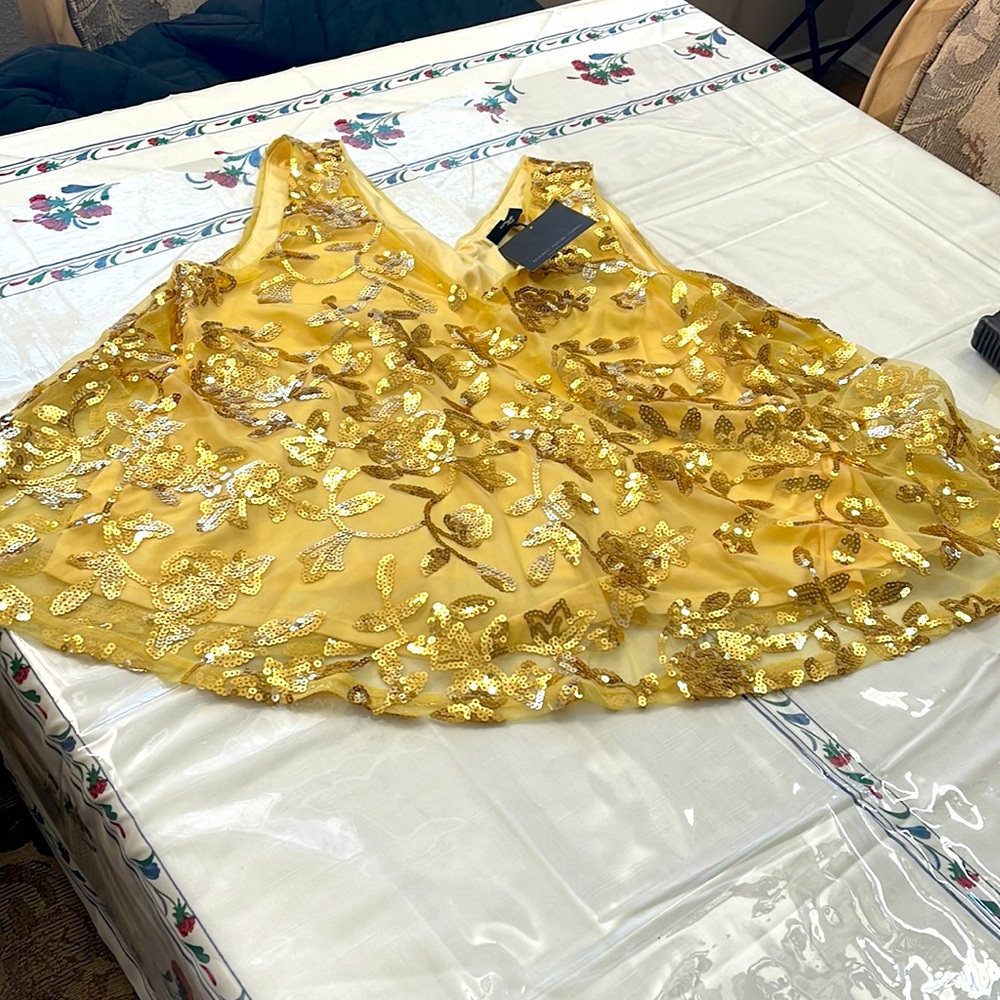 Marc New York Gold Floral Tunic